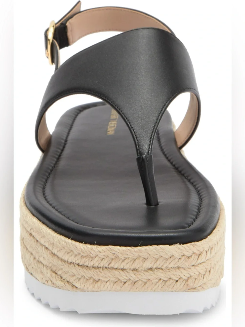 Stuart Weitzman strap vamp